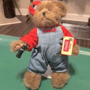😳😊Vintage 😎 But NWT Boyds COCA COLA Bear😊 “ KAYLIE” Super Rare Find😊